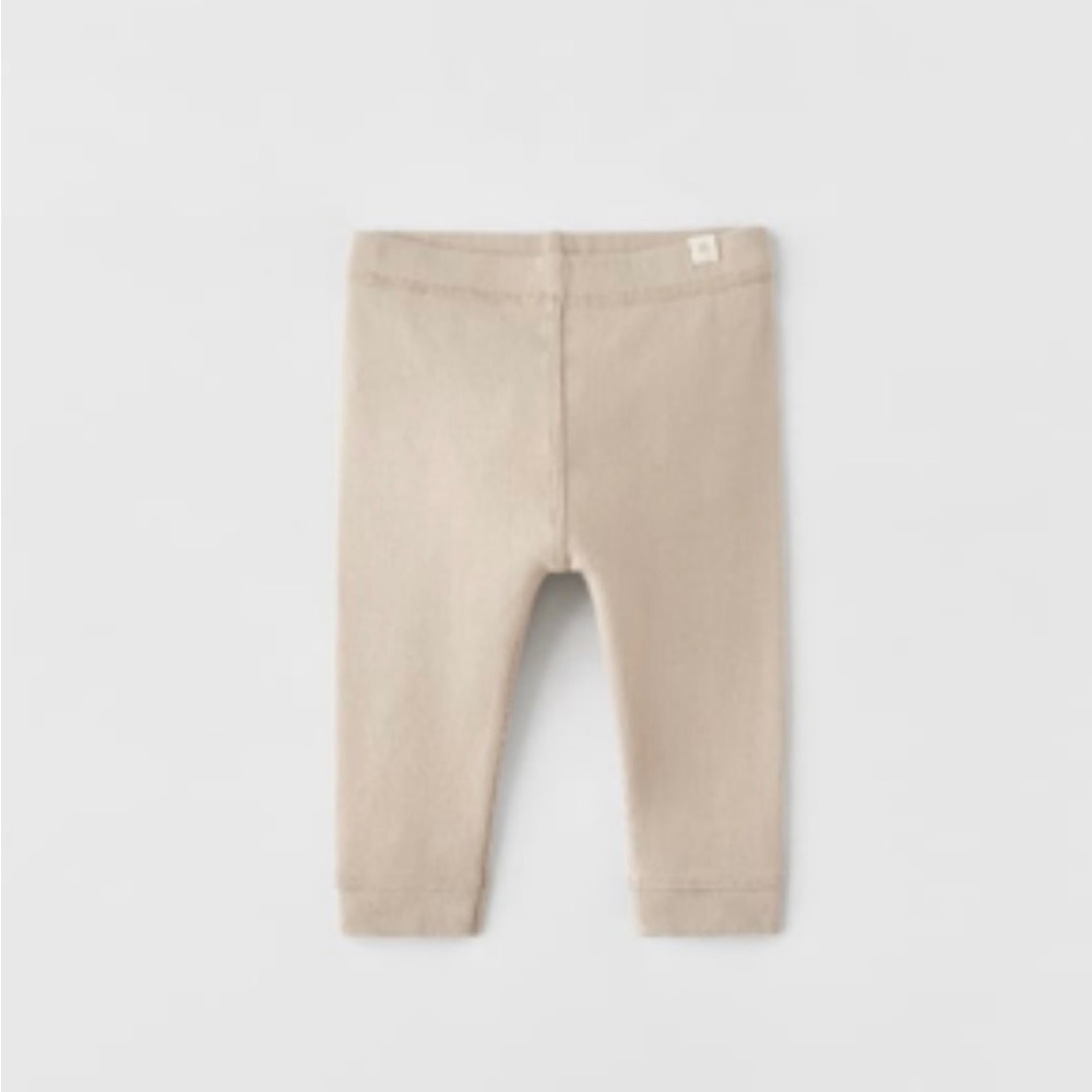 NWT PLAIN RIBBED LEGGINGS
